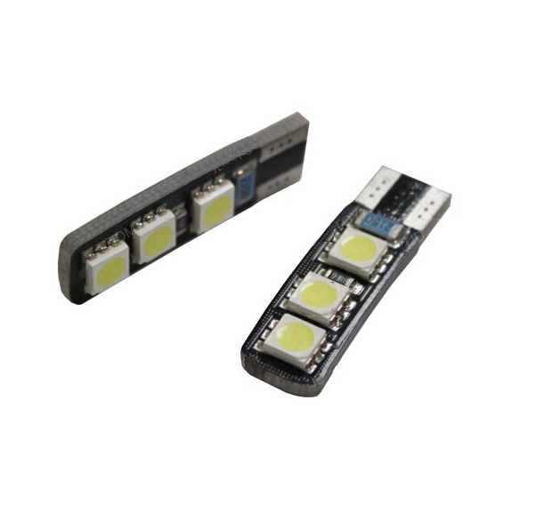 CANBUS T10 LED 6-SMD 5050 - 12V interieur lamp CANBUS T10 LED 6-SMD 5050 - 12V interieur lamp